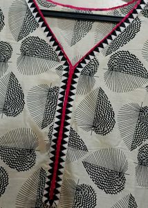 Leaf Print Kurti