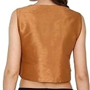 Gold With Black Skirt