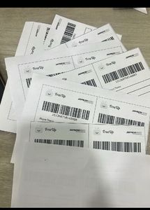 Non Sticky Shipping Labels New