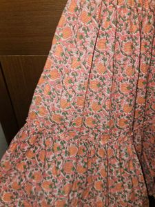 Flowy Block Print Dress