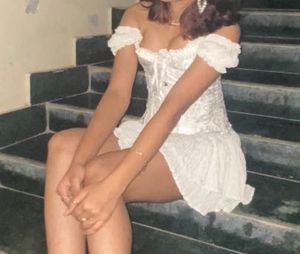 LittleBox White Layered Dress