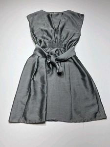H&amp;M Gray Mini Dress
