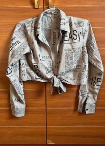 Printed Crop Top - Stylish &amp; Trendy