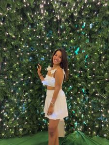White Crop Top
