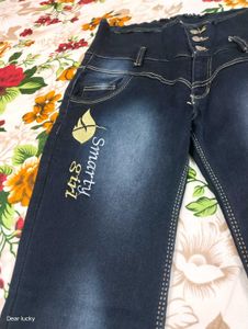 Stylish Dark Blue Jeans