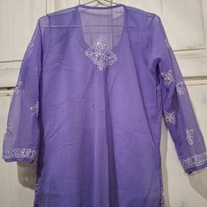 Chikankari Kurti