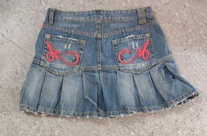 Denim Mini Skirt