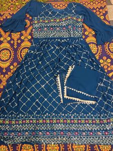 Nevy Blue Colour Gown