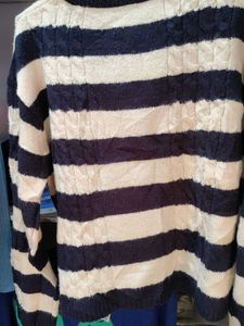 Striped Knit Sweater