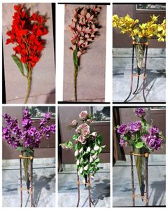 Combo Of 6 Flower Bunches Without Pot