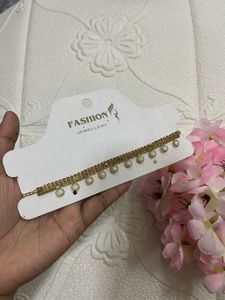 Golden chocker necklace