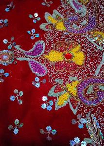 Embroidered Detail Fabric