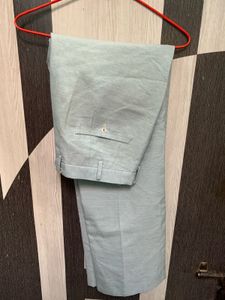 bell bottom Men&#39;s Light Blue Casual Pants
