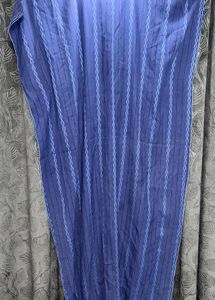 Blue Striped Kaftan Dress