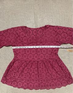 Chikankari Empire Top