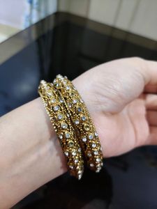 2 Golden Bangles