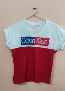 Red 🤍 White ♥️ Crop T Shirt 👕