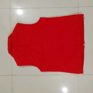 Red Padded Vest