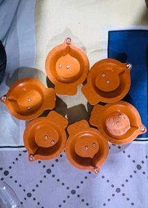 Diwali Sensor Diya 3 packet 1 pakect 6 diye pis