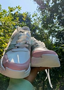 Stylish White Sneakers