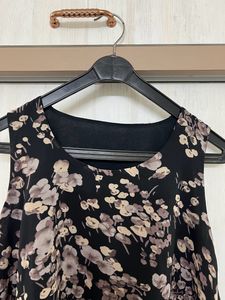 Floral Print Layered Top