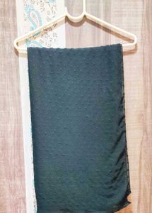 Black Dupatta With Buti