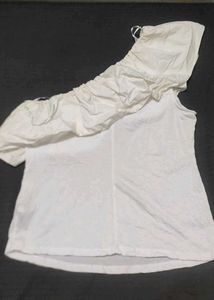 One Shoulder Imported Top