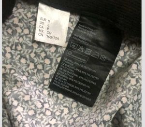 h&amp;m floral midi skirt