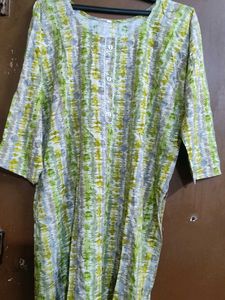 Vintage-Inspired Green Kurti