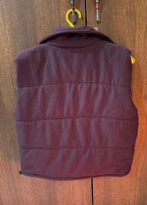 Burgundy Padded Vest