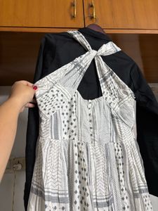 🆕 Patterned Maxi Dress suit