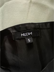 Nuon Black Waistcoat-Style Top