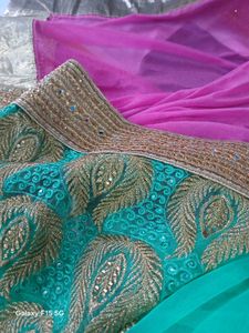 Heavy Party Wear Saree For Woman