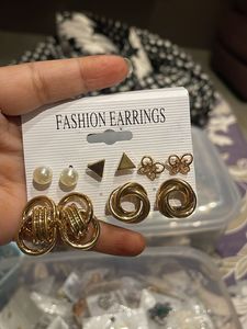 Korean Earrings Combo