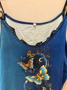 Butterfly Print Cami Top