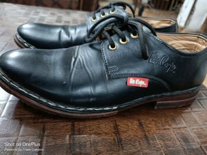 Black Formal Shoes Lee Cooper