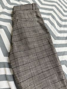 Checked Pants