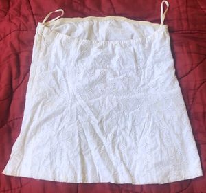 embroidery tube top