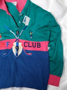 🇦🇮 [Unisex] Vintage SNF Golf Wear Pullover