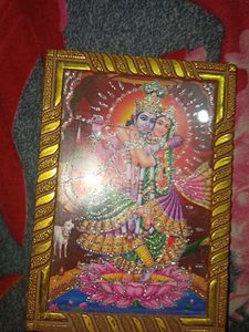 Lord Krishna & Radha Photo Frame