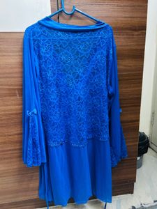 Blue Lace Robe