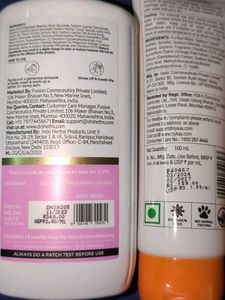 Nykaa Facewash And Dr Sheth Bodywash Combo
