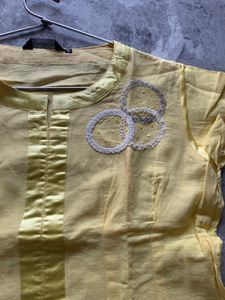 Womens Cap Sleeve Short Kurti