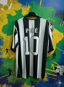 Pele #10 Santos Jersey