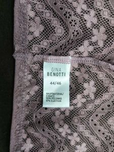 Lace Detail Thong Panties 🖤