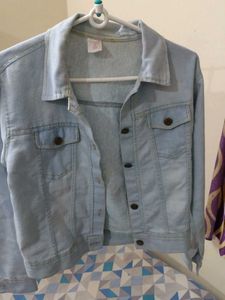 blue denim jacket