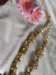 Pearl &amp; Gold Necklace