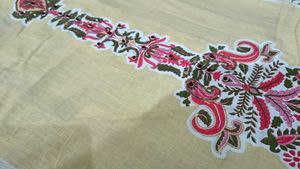 100% Pure Malai Cotton Unstitched Suit