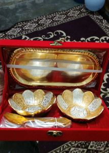 German Silver Bowl Set