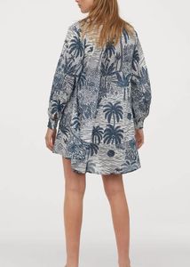H&amp;M Tropical Print Dress